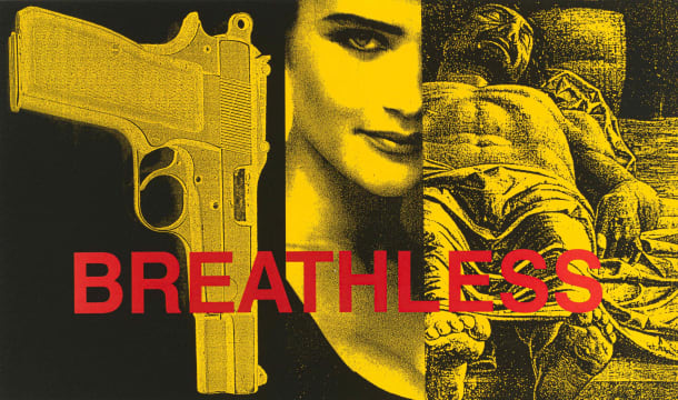 Kendell Geers; Breathless (Yellow Christ)