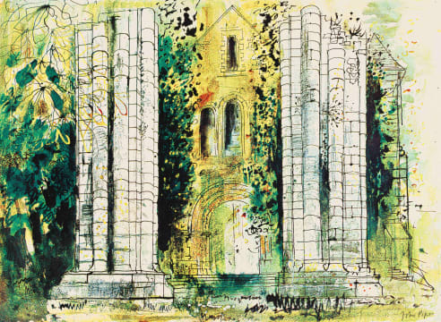 John Piper; St Raphael, Dordogne