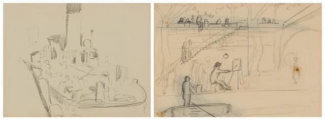 Strat Caldecott; Tug; The Seine, two