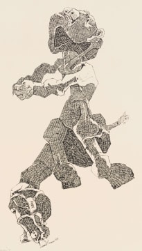 Leonard Matsoso; Horse and Rider