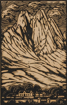 Jacob Hendrik Pierneef; The Twins, Stellenbosch (Nilant 20)