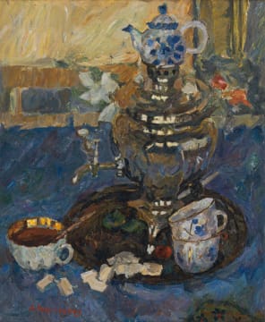 Alexander Rose-Innes; Still Life with Samovar