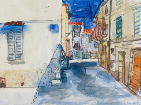 Glen Scouller; Shadows, Montaroux (sic) (Montauroux, France)