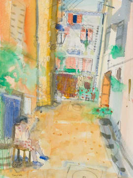 Glen Scouller; Tuscan Courtyard