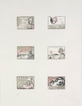William Kentridge; Six Russian Writers