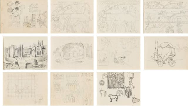 Alexis Preller; Sketchbook, part