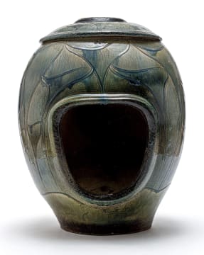 Lesley-Ann Hoets; Ceramic Fireplace II