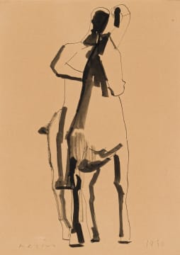 Marino Marini; Cavallo con Cavaliere (Horse and Rider)