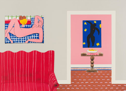 Sam Nhlengethwa; Tribute to Henri Matisse