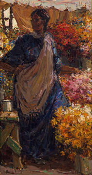 Adriaan Boshoff; Flower Seller