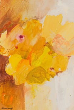 Paul Blomkamp; Abstract Composition in Yellow