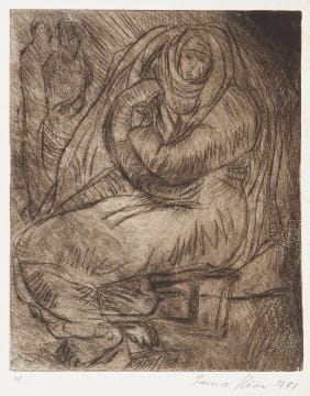 Irma Stern; Seated Woman