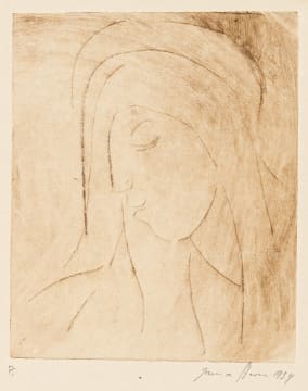 Irma Stern; Head of Saint