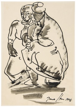 Irma Stern; Large Couple