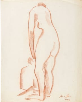 Irma Stern; Nude from Behind