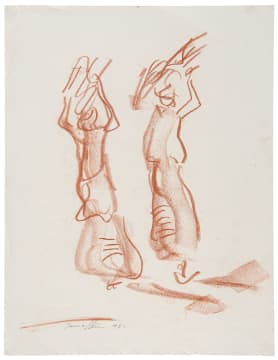 Irma Stern; Women Carrying Wood