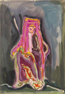 Irma Stern; Robed figure