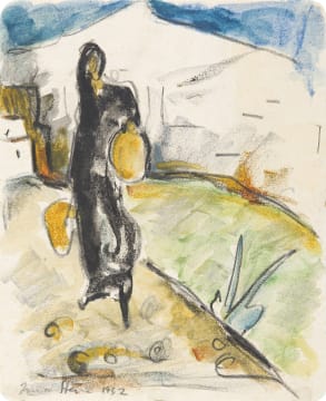 Irma Stern; Woman in Black