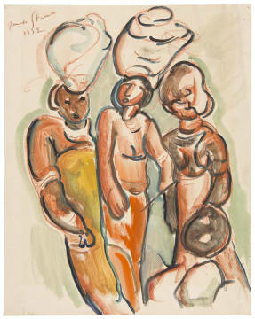 Irma Stern; Three Women