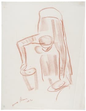 Irma Stern; Bending Figure