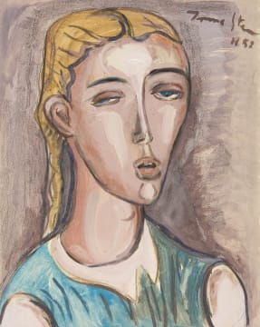 Irma Stern; Girl's Head