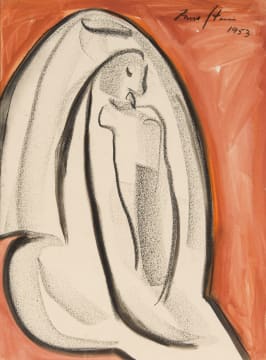 Irma Stern; Robed Figure
