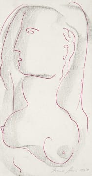 Irma Stern; Figure with Breasts