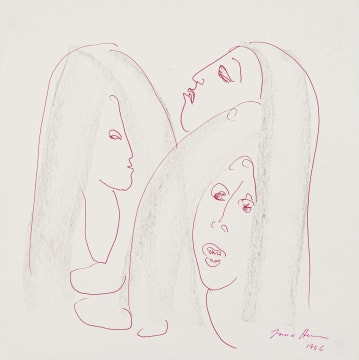 Irma Stern; Three Heads