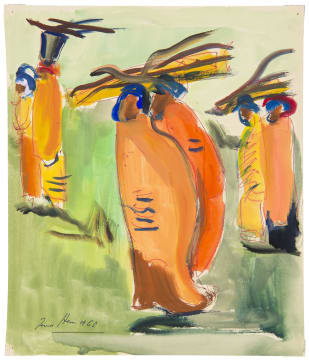 Irma Stern; Wood Carriers