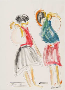 Irma Stern; Two Women