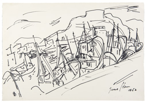 Irma Stern; Boats