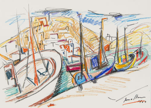 Irma Stern; Boats