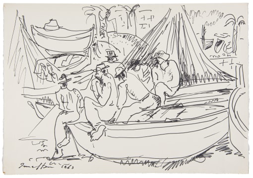 Irma Stern; Harbour