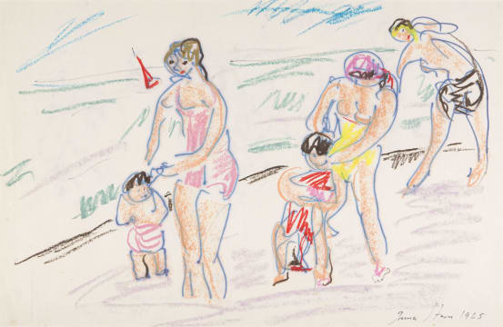 Irma Stern; Figures at Sea