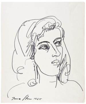 Irma Stern; Female Head