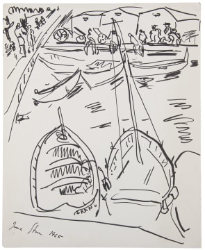Irma Stern; Ships, Figures