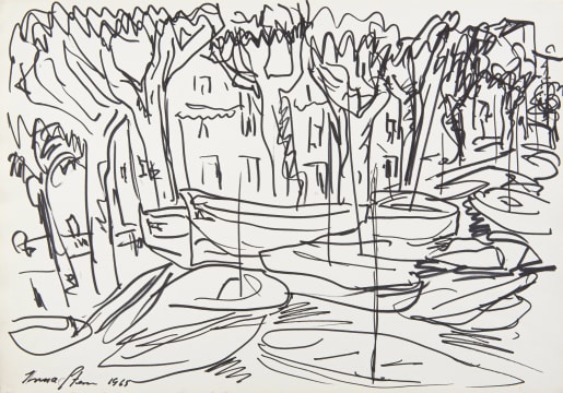 Irma Stern; Boats