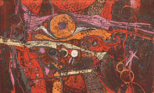Dirk Meerkotter; Abstract Composition in Red