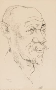 Gregoire Boonzaier; Ou Naturel met Baard (Old Native with Beard)