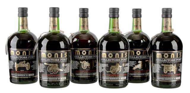 Monis; Collectors Port - Artillery Cannons; 1961; 6 (1 x 6); 750ml