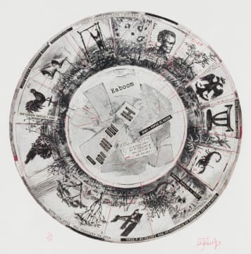 William Kentridge; Kaboom (with Vinyl)