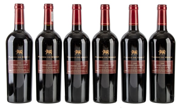 Plaisir de Merle; Cabernet Sauvignon; 1994; 6 (1 x 6); 750ml