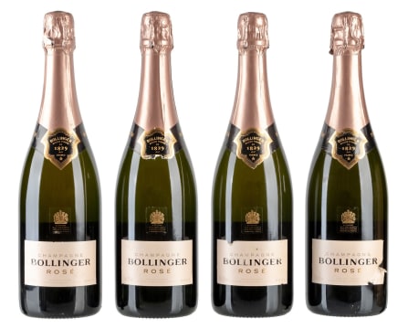 Bollinger; Rosé; NV; 4 (1 x 4); 750ml | Strauss & Co