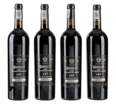 Bredells; Cape Late Bottled Vintage (LBV); 1996; 4 (1 x 4); 750ml