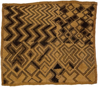 Unrecorded artist, Hoedspruit; Kuba Cloth 1