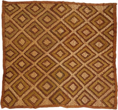 Unrecorded artist, Hoedspruit; Kuba Cloth 5
