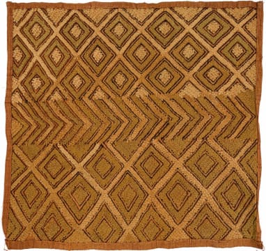 Unrecorded artist, Hoedspruit; Kuba Cloth 6