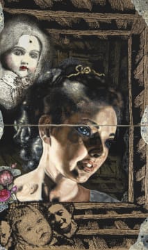 Eris Silke; The Lady of Shallot, diptych