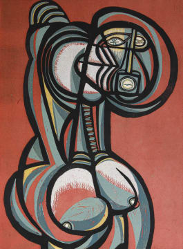 Cecil Skotnes; Abstract Figure