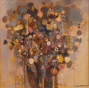 Carola Brotherton; Bunch of Mixed Flowers
